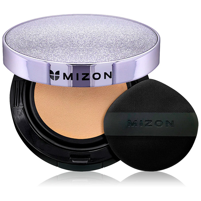 Mizon Vegan Collagen Cushion SPF38 PA++ №23 — веганський колагеновий кушон, 15 мл + 15 мл